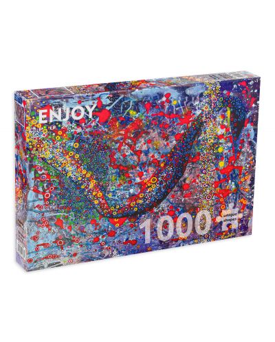 Παζλ  Enjoy από 1000 κομμάτια - Ουρά πουλιού - 1